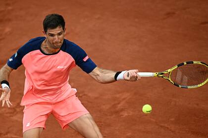 Federico Delbonis lleva 9 éxitos y 16 traspiés en lo que va de una temporada "irregular" para él.