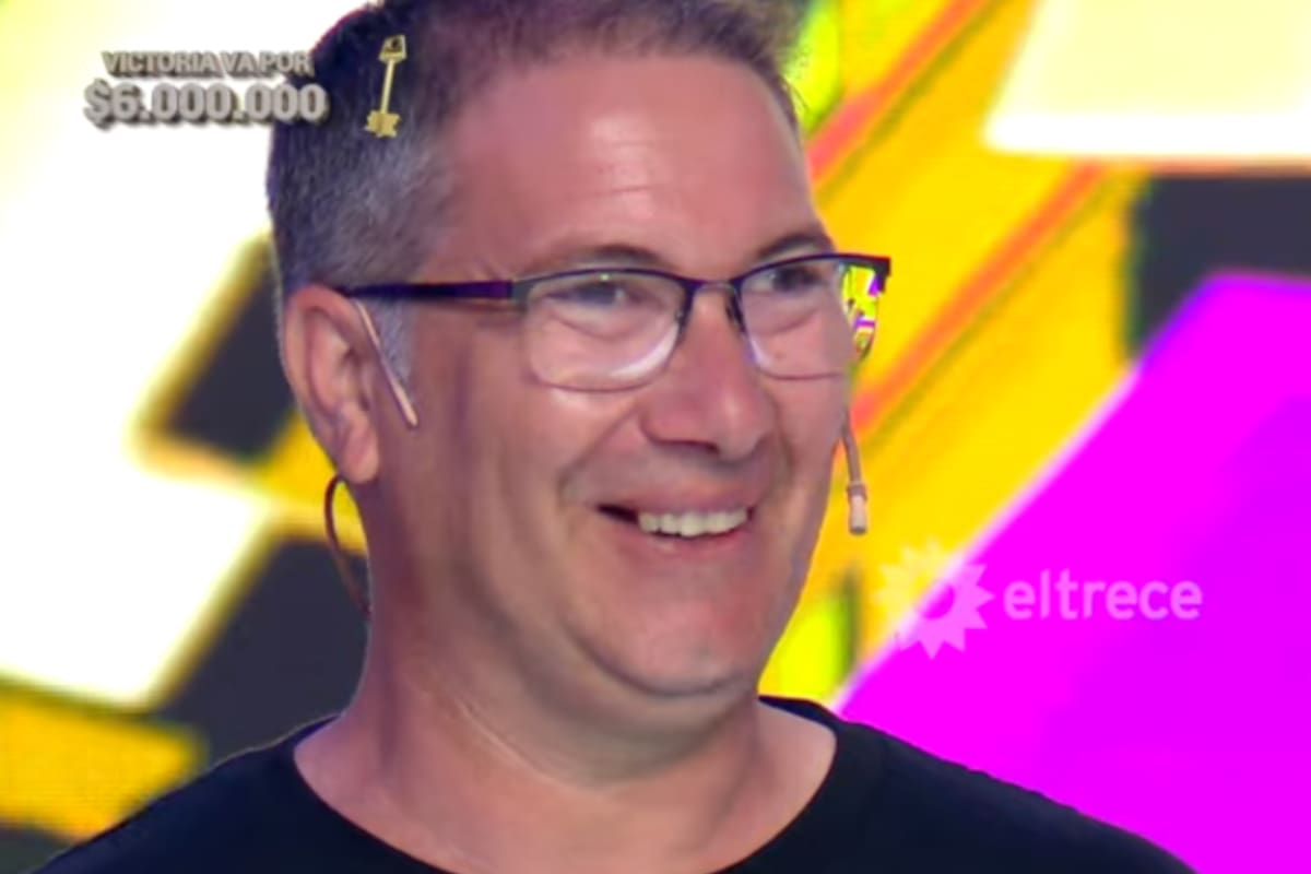 Federico es vendedor de plantas exóticas y ganó el premio mayor en Los 8 escalones (Foto: Captura de TV / eltrece)