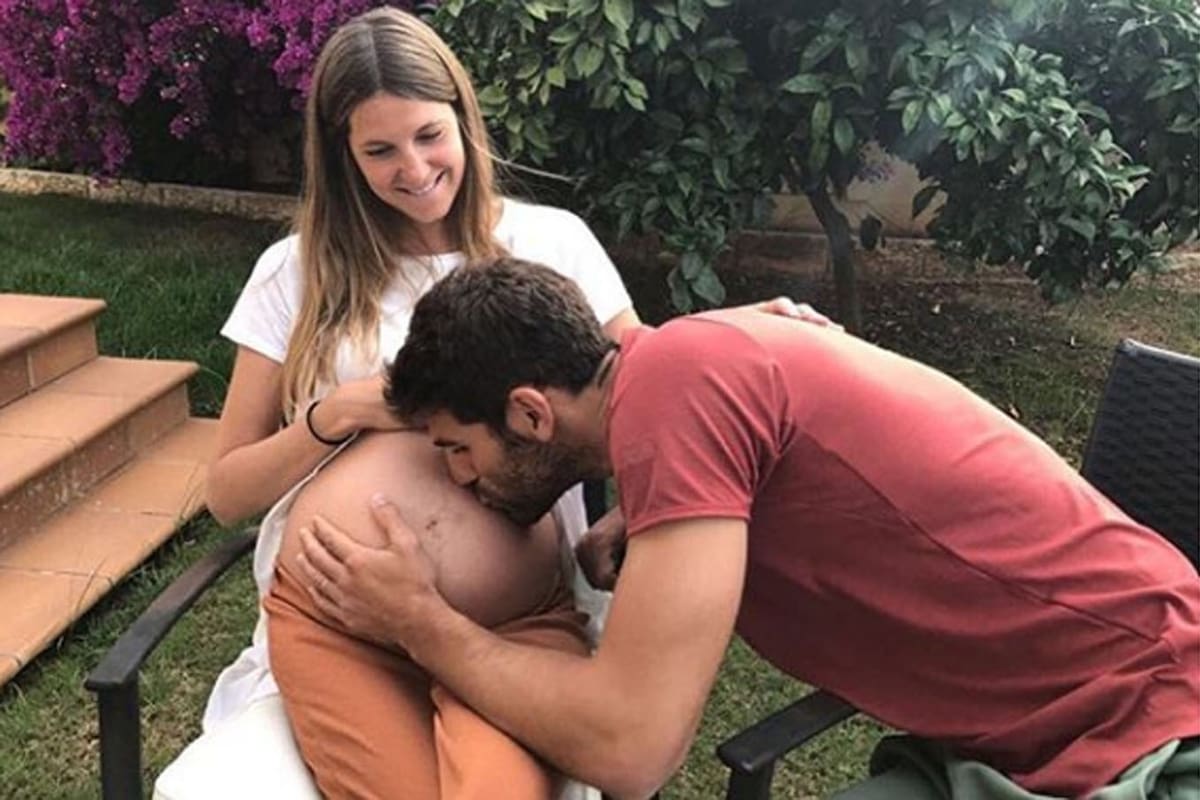 Federico Fazio, subio esta foto a su cuenta de Instagram