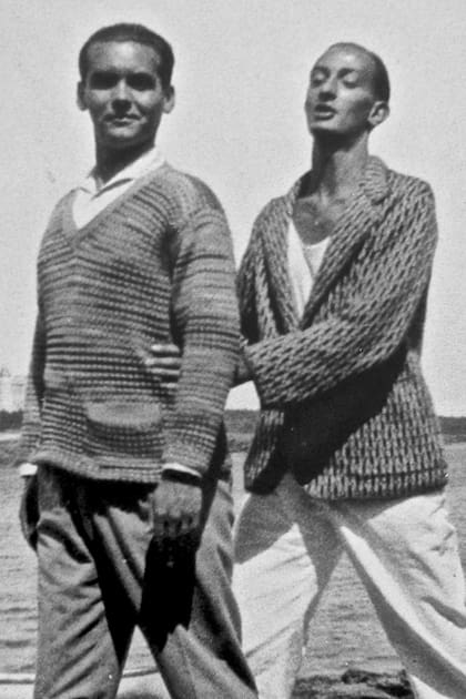 Federico García Lorca y Salvador Dalí, en Cadaqués, durante sus años de juventud