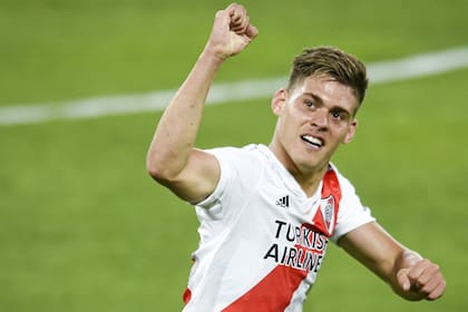 Federico Girotti, otro de los juveniles que empezó a tener rodaje con Marcelo Gallardo en River