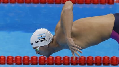 Federico Grabich volvió a quedar en deuda