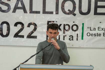 Federico Lema, presidente de la Asociación Rural de Salliqueló