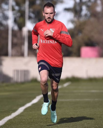 Federico Mancuello se pone a punto en su vuelta a Independiente