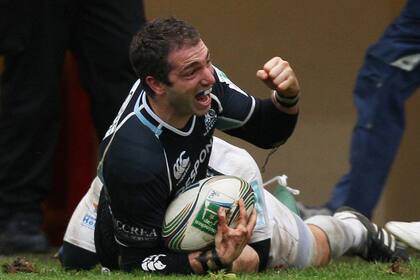 Federico Martín Arambuú en su último club: Glasgow