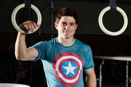 El gimnasta y atleta olímpico Federico Molinari