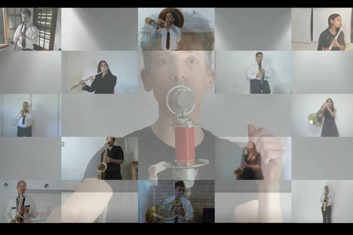 Federico Moura (sobrino del cantante de Virus) se unió a la Banda de Música del SPB