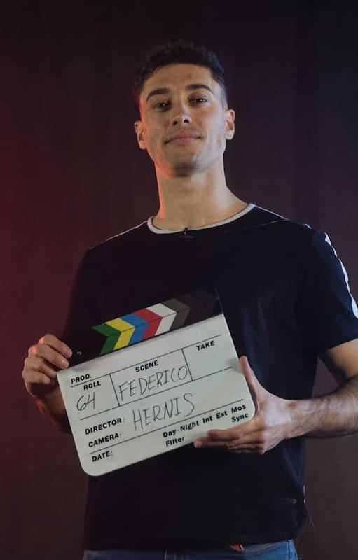 Federico pasó por momentos difíciles, pero siempre estuvo acompañado por su novia y su familia