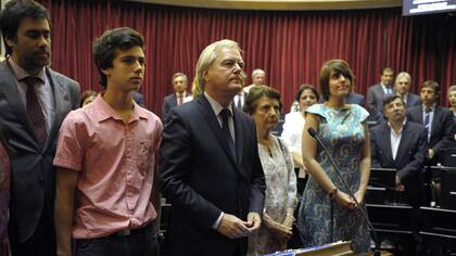 Federico Pinedo (Pro) prestó juramento en la sesión especial del Senado