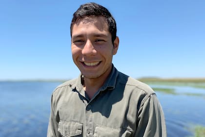 Federico Rodríguez (23), fundador de Rancho Piri