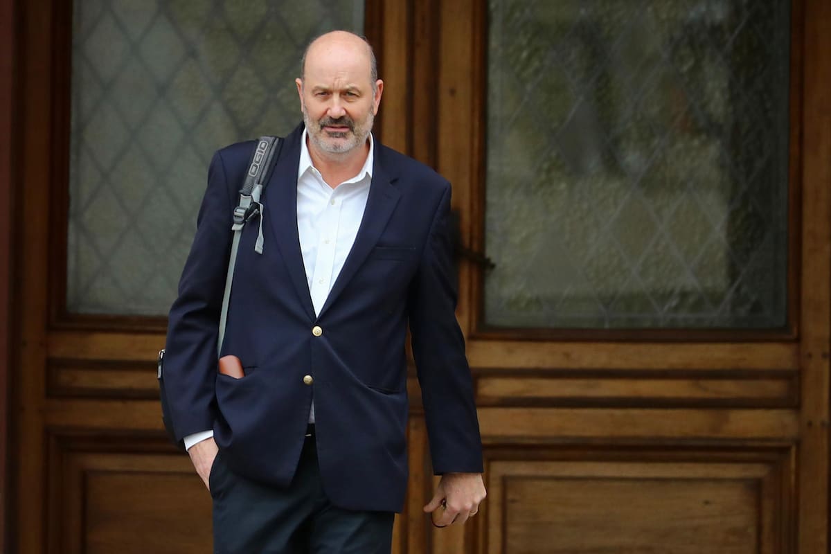 Federico Sturzenegger, al salir de la Casa Rosada
