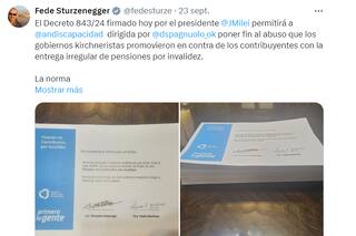 Un DNU de Milei sumó condiciones y referentes de discapacidad denuncian que "no es legal"