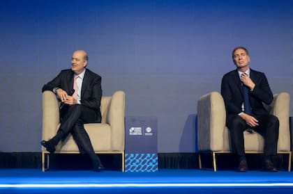 Federico Sturzenegger y Diego Santilli, un encuentro del Consejo Federal de Inversiones (CFI)