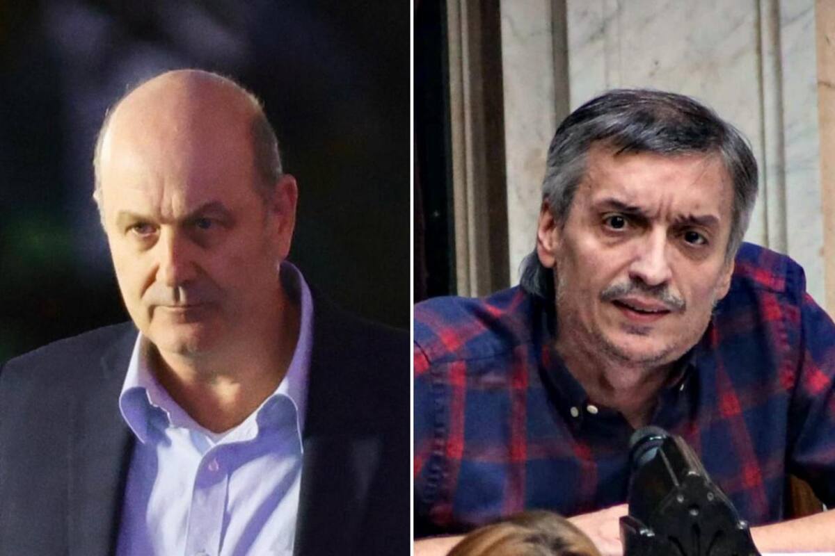 Federico Sturzenegger y Máximo Kirchner