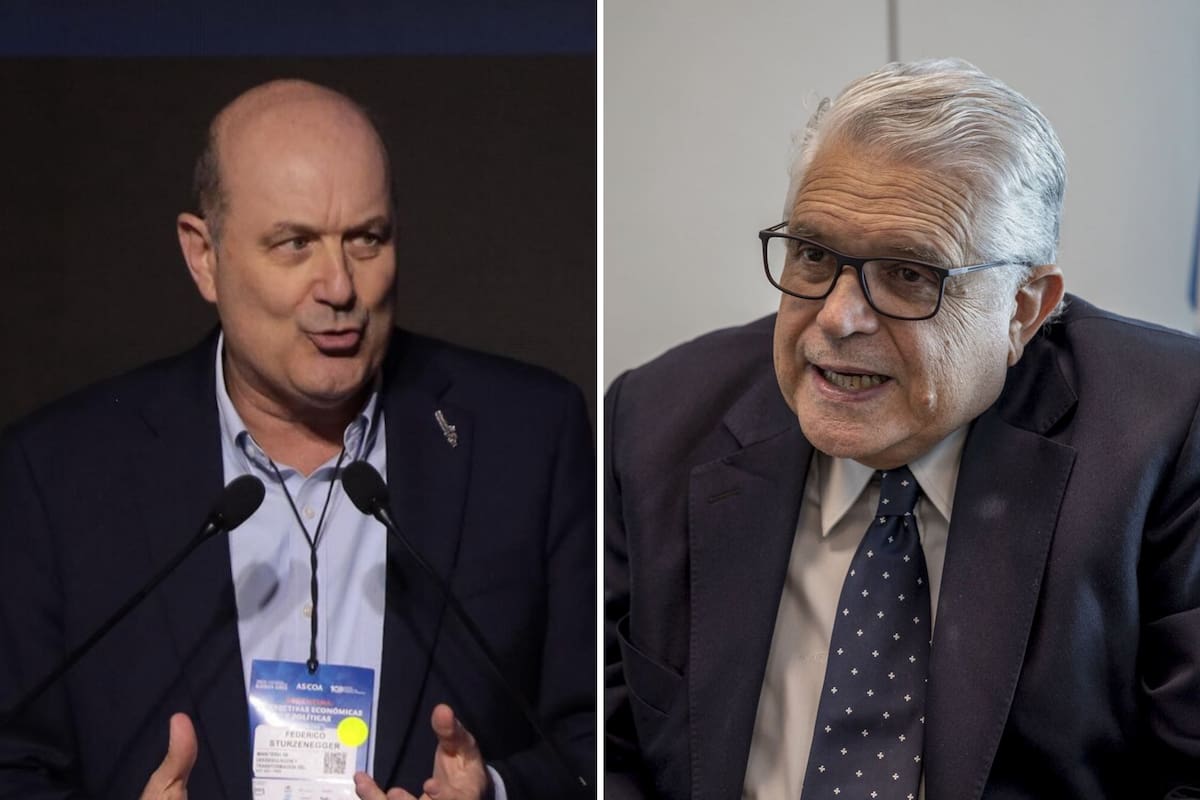 Federico Sturzenegger y Ricardo López Murphy