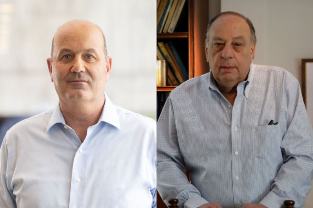 Federico Sturzenegger y Roberto Cachanosky. Los economistas se cruzaron por la implementación de los créditos hipotecarios.