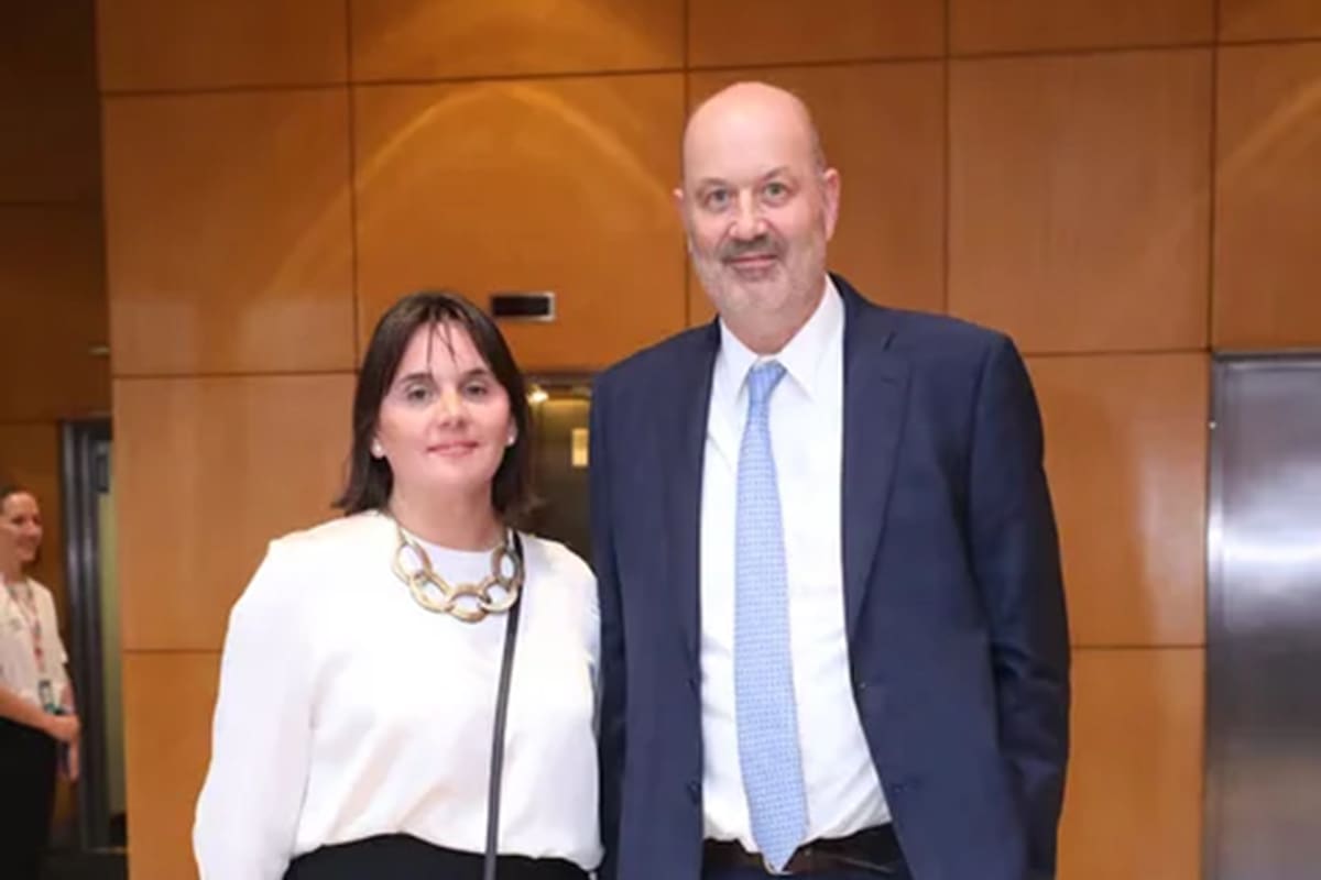 Federico Sturzenegger y su esposa, María Josefina Rouillet