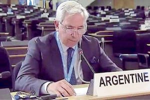 Federico Villegas, al exponer ante la ONU