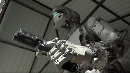 FEDOR, el temible robot militar ruso