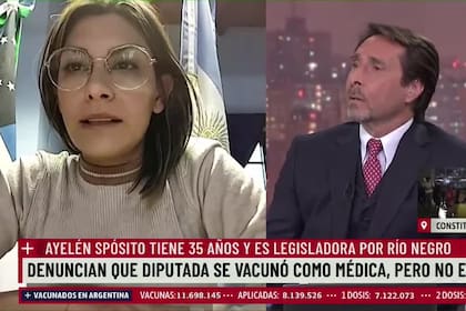 "Feinmann cruzó a una diputada por la vacuna".