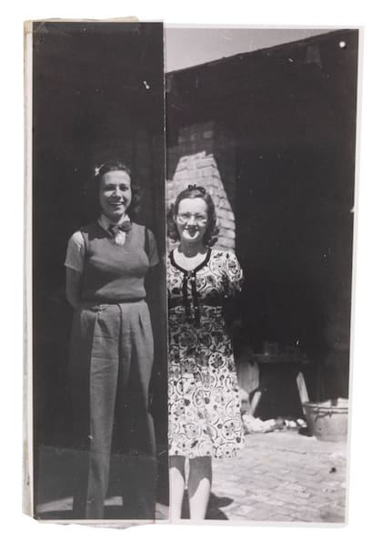 Felice (izquierda), nacida en 1922 en Berlín, tenía una hermana que emigró a Inglaterra durante la guerra. Lilly (derecha) era nueve años mayor que ella