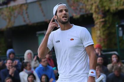 Feliciano López se cruzó con el entrenador de Fognini