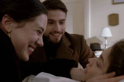 Felicidad en las caras de Lucía y Bruno, Lidia salió del coma y abrió los ojos por primera vez