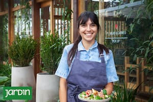 Felicitas Pizarro basa su cocina en materia prima de la huerta
