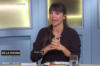 Felicitas Pizarro enojada con el nivel de cocina de este miércoles.