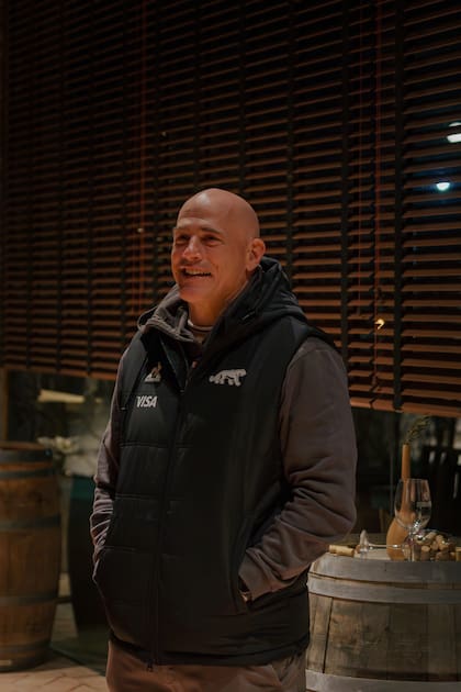 Felipe Contepomi entregó una camiseta firmada por el plantel