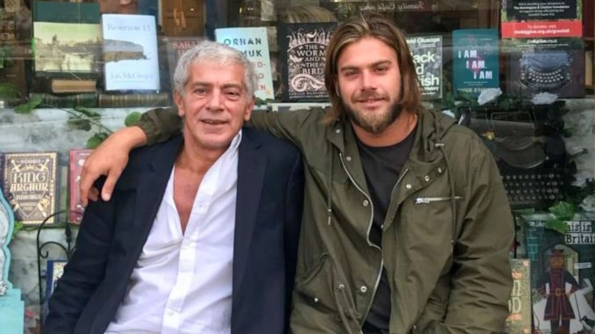 Felipe Cuneo Libarona y su padre Mariano, ministro de Justicia de la Nación