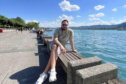 Felipe en Zúrich.