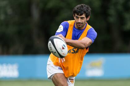 Felipe Ezcurra, medio-scrum y capitán de Jaguares XV en la Superliga Americana.