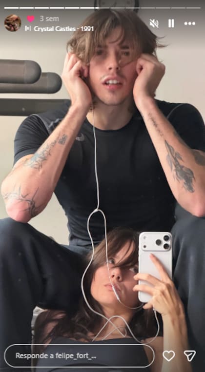 Felipe Fort contó que conoció personalmente a su novia en Málaga hace tres meses (Foto: Instagram @felipe_fort_)