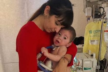 Felipe fue diagnosticado a los cinco meses con una miocardiopatía dilatada y en junio pasado recibió un trasplante de corazón