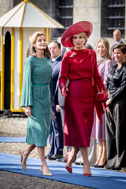 Letizia Ortiz y Máxima Zorreguieta, en un duelo de estilos que generó furor