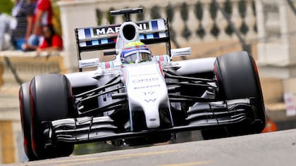 Felipe Massa, en 2014, cuando corría con Williams
