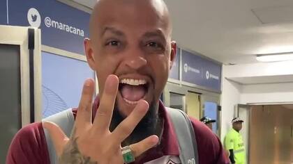Felipe Melo, protagonista de un video que generó amor y odio en Jonatan Viale