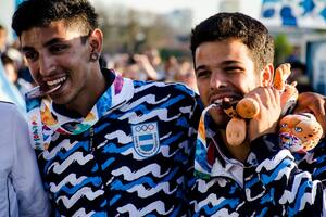 Felipe Modarelli y Tomás Herrera lograron la primera medalla para Argentina.