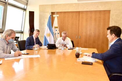 Felipe Solá dialogó con el Secretario de Estado, Antony Blinken