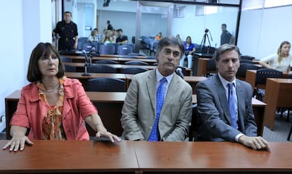 Felisa Miceli, cuando la condenaron, en 2012, a cuatro años de prisión por la bolsa con dinero
