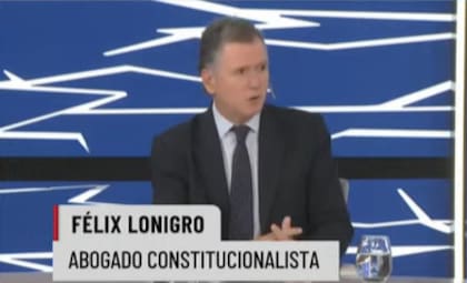 Félix Lonigro en los estudios de LN+