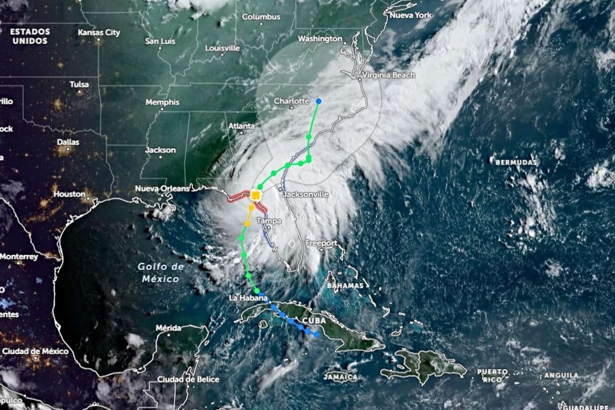 Fenómeno meteorológico en las costas Estados Unidos, México y Caribe