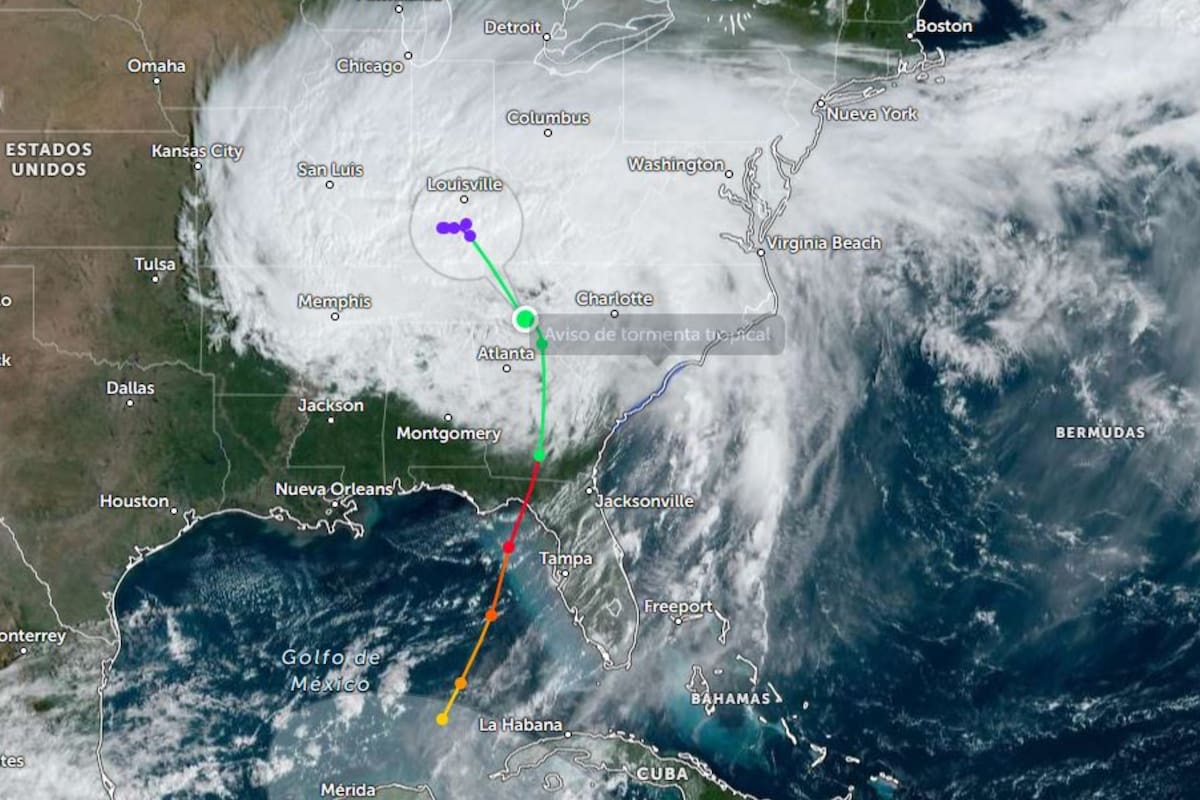 Fenómeno meteorológico en las costas Estados Unidos, México y Caribe