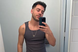 La romántica foto con la que Fer Dente confirmó que está de novio con un conocido actor uruguayo