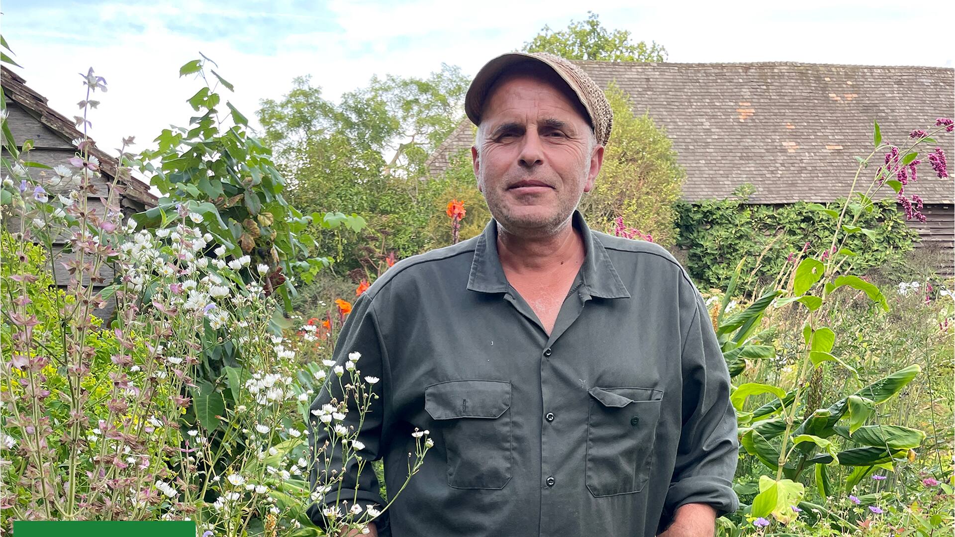 Fergus Garret, a cargo del jardín de Great Dixter
