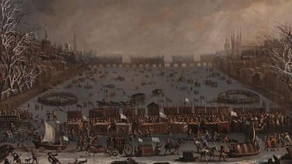 Feria en el Támesis
