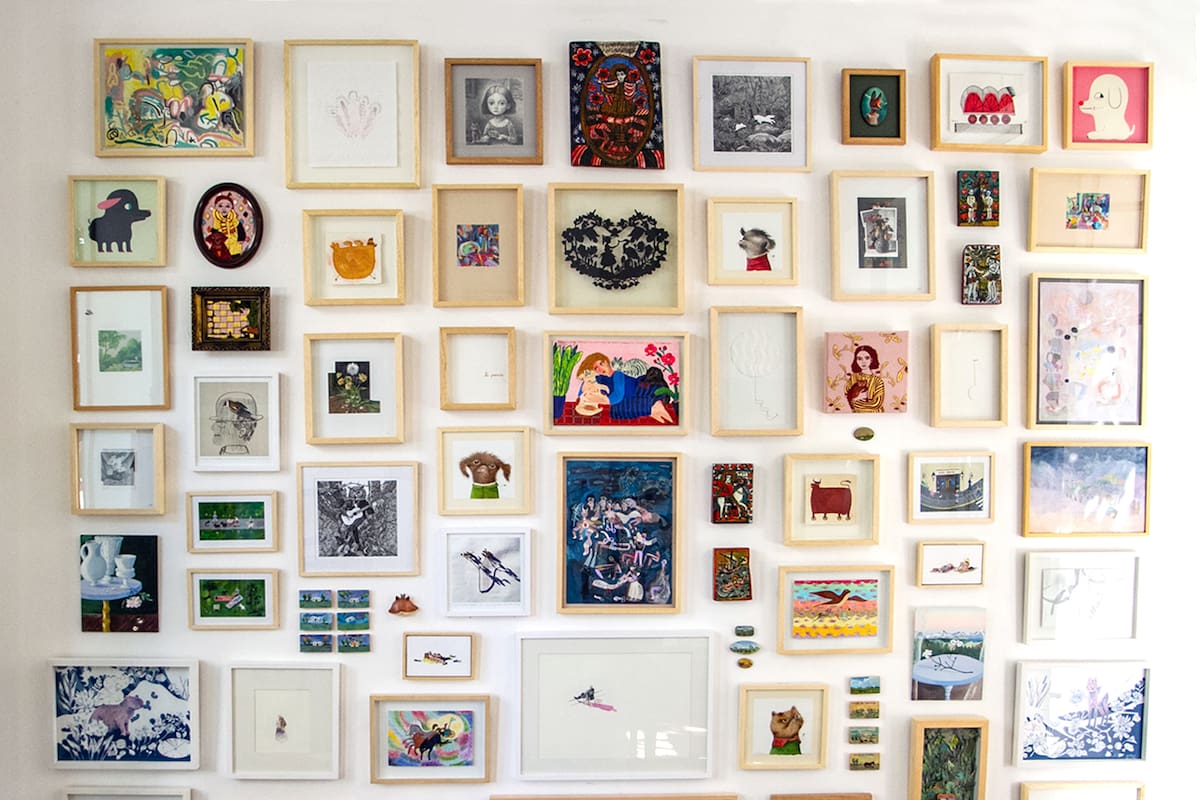 Feria navideña con obras de pequeño formato en la galería Mar Dulce