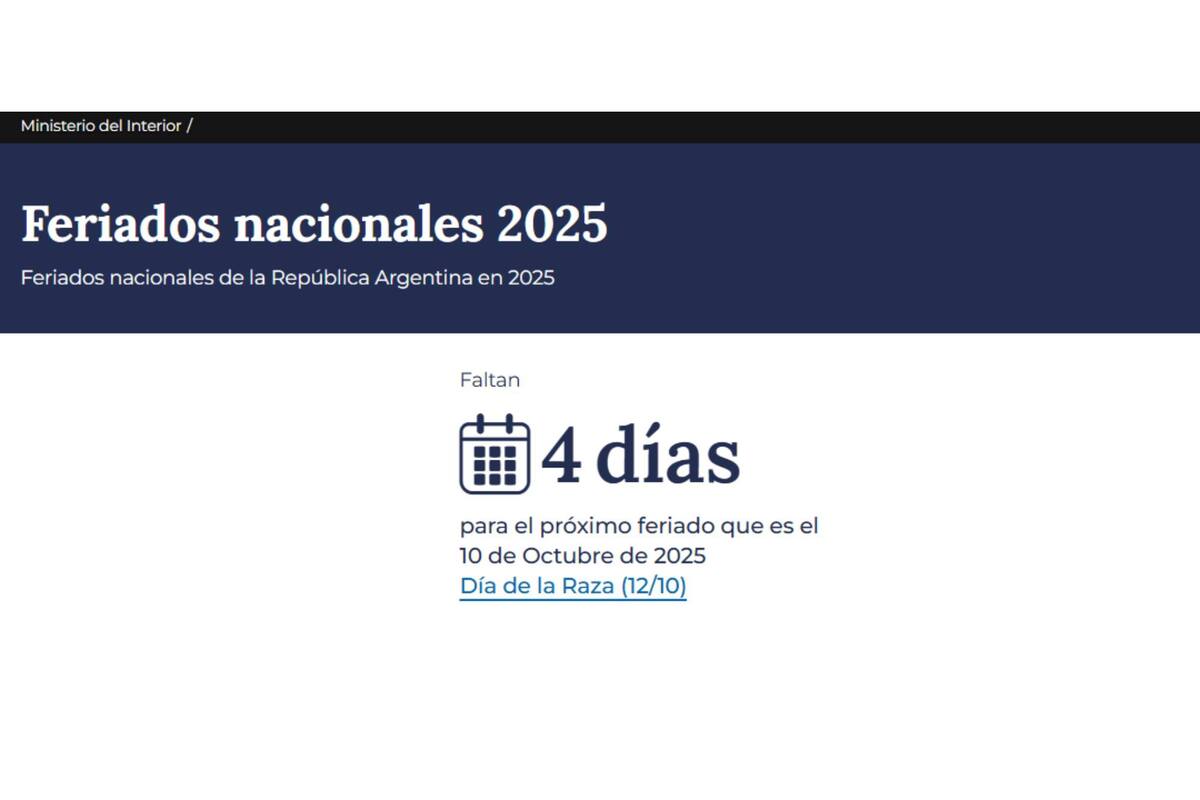 Feriado del 12 de octubre: el gobierno de Milei deja de llamarlo “Día de la Diversidad Cultural”