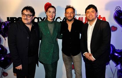 Fernán Mirás, Natalia Oreiro, Ariel Staltari y Alberto Ajaka